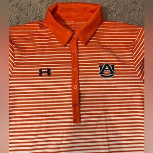 Auburn Tigers Under Armour Womens Size Medium Heat Loose Fan Gameday Ball Shirt